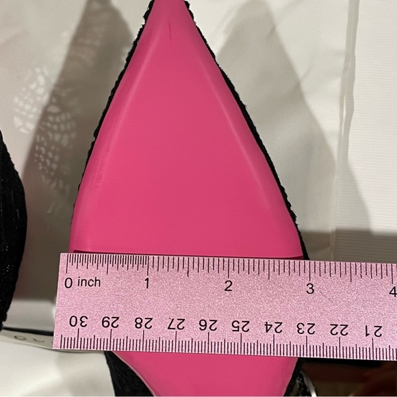 Gucci Black Mary Jane Virginia Lace Pump Sz 38.5 NEW - Picture 14 of 16